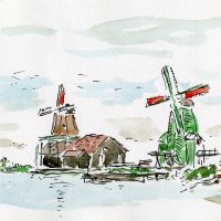 1901#1オランダ風車